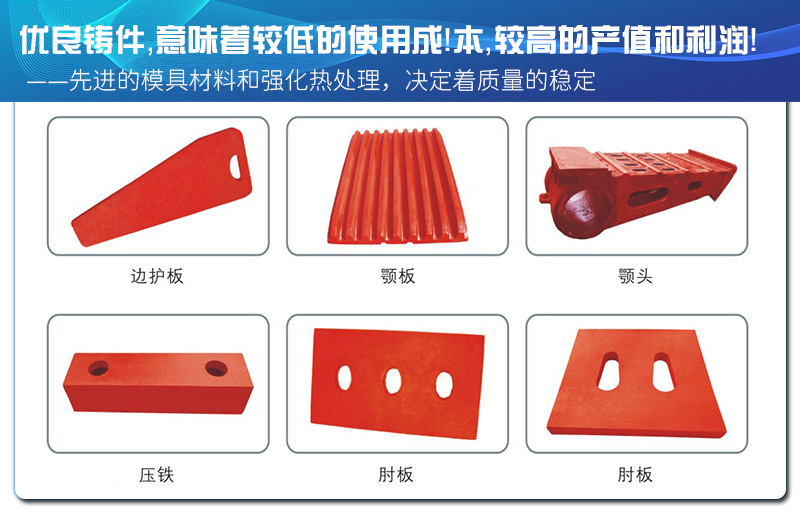 颚式破碎机耐磨件
